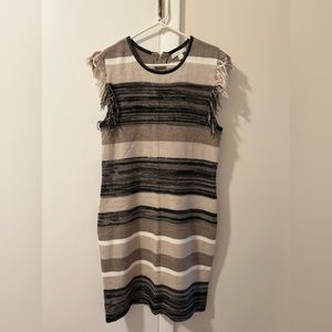 Sleeveless sweater dress